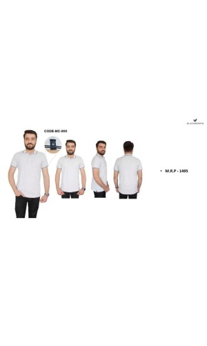 Blackberry Polo White PC T Shirt with tipping
